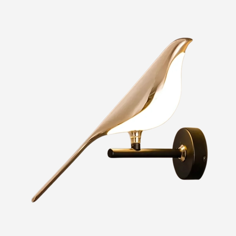 Applique Murale Design Oiseau – Style Scandinave Élégant pour Chambre ou Salon