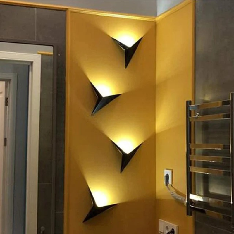 Applique Murale LED Triangle Moderne Minimaliste