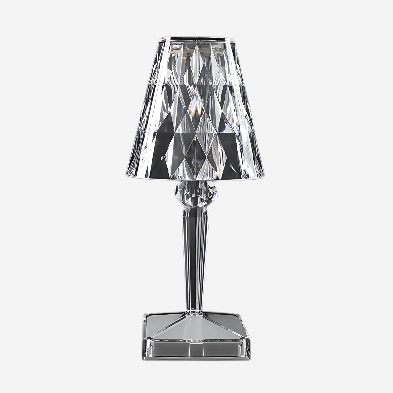 Lampe de table cristal LED moderne