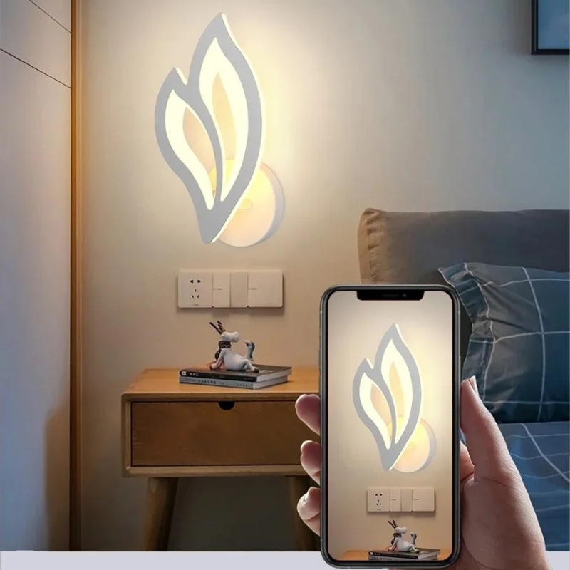 applique murale led métal moderne design