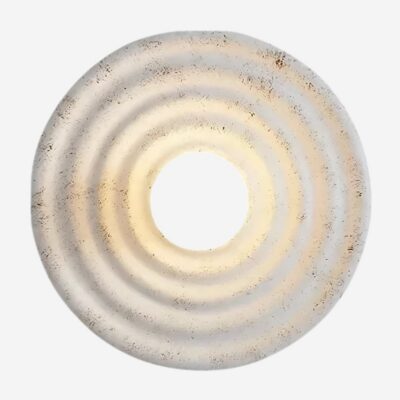 Applique murale métal moderne circulaire