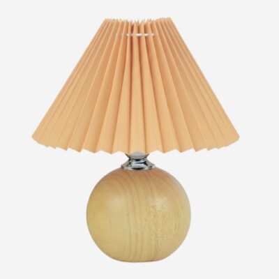 Lampe de table plissé design scandinave