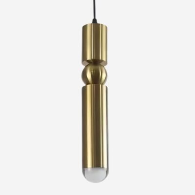 Suspension luminaire LED colonne raffinée