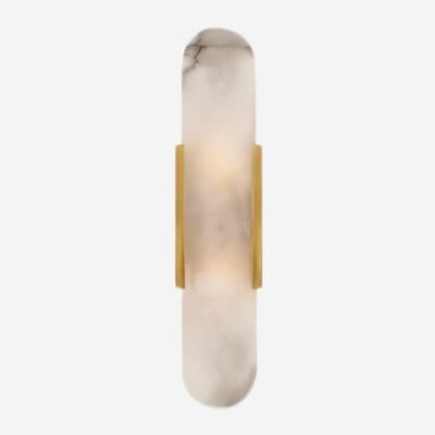 Applique murale cristal laiton style moderne