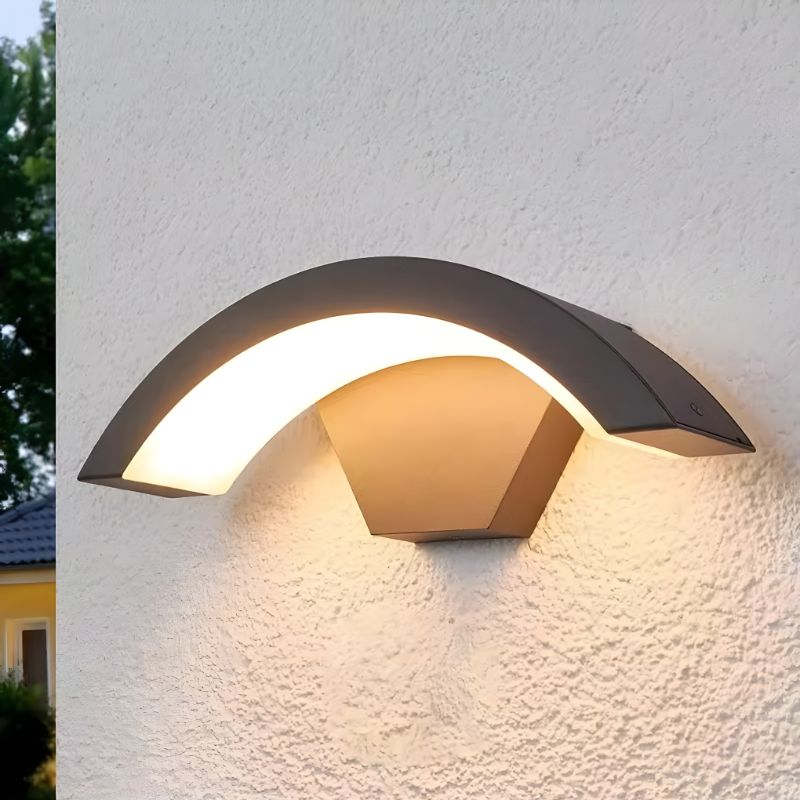 Applique murale extérieure en aluminium design moderne