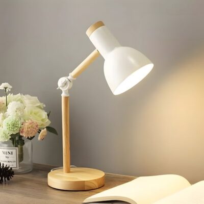 Lampe de table blanche design scandinave