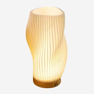 lampe_de_table_plissee_moderne